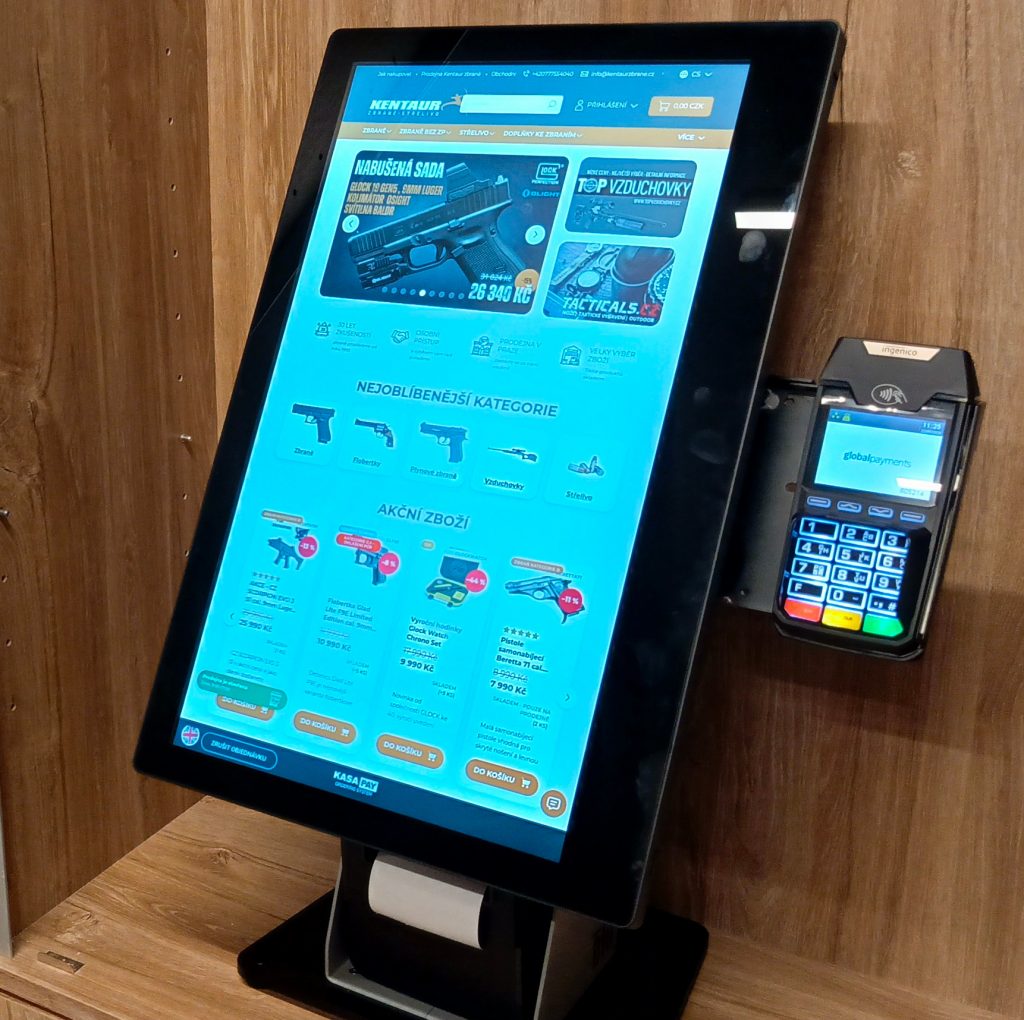 Self-service kiosk